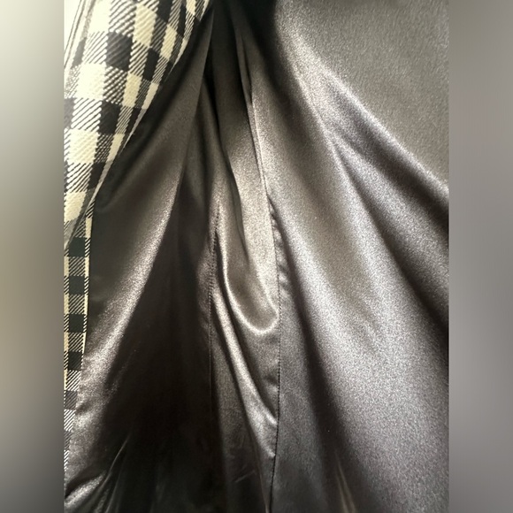 ei8ht dreams Virgin Wool Plaid Print Blazer Size 4 - Picture 9 of 12